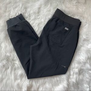FIGS Zamora Jogger Scrub Pants Black